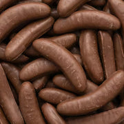 Chocolate Banana Mini Foams — Banana foam under a thin cocoa shell