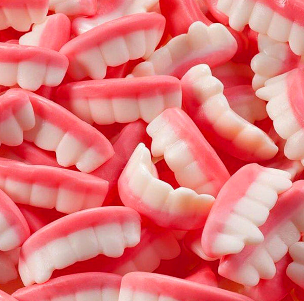 Nana’s Chewy Teeth — Soft, bouncy jelly teeth that are as weird as they are wonderful