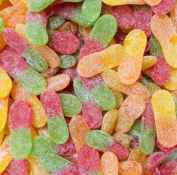 Sour Lickz — Tongue-shaped gummies with a sour sugar blast and bold fruity flavor
