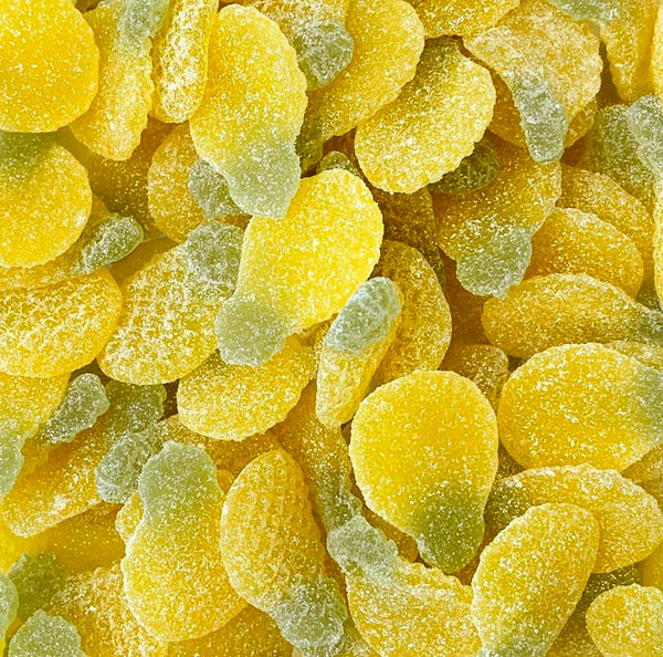 Sour Pineapples — Tropical pineapple-shaped gummies with a zesty sour twist
