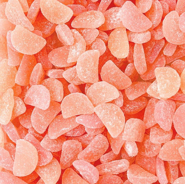 Zesty Melons — Melon-shaped gummies with a tangy-sweet punch