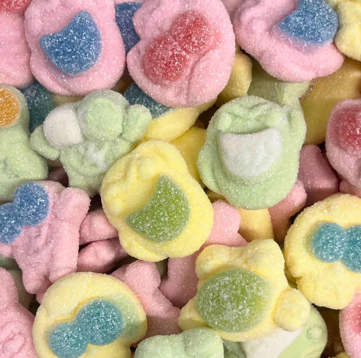 Sour Monsters — Fiercely fruity gummies with monster shapes and a sour punch
