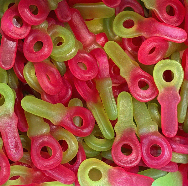 Sweet Strawberry Soother — Classic soother-shaped gummies with a juicy strawberry twist