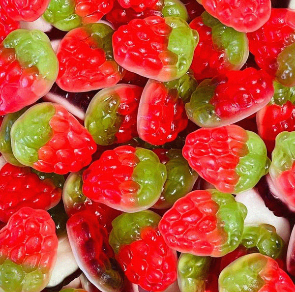 Strawberry Chewy — Soft, bouncy strawberry gummies with a berry burst in every bite