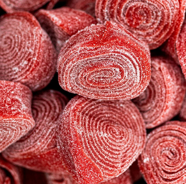 Sour Strawberry Rolls — Unroll a burst of tangy strawberry