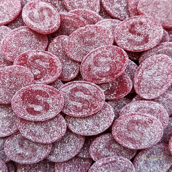 S-Ovals Sour Cherry — Cherry, but make it sour. Soft, chewy gummies with a tangy coating