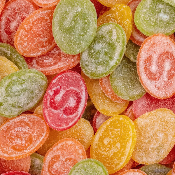 S-Ovals Super Sour — Intensely sour gummies with a fruity core