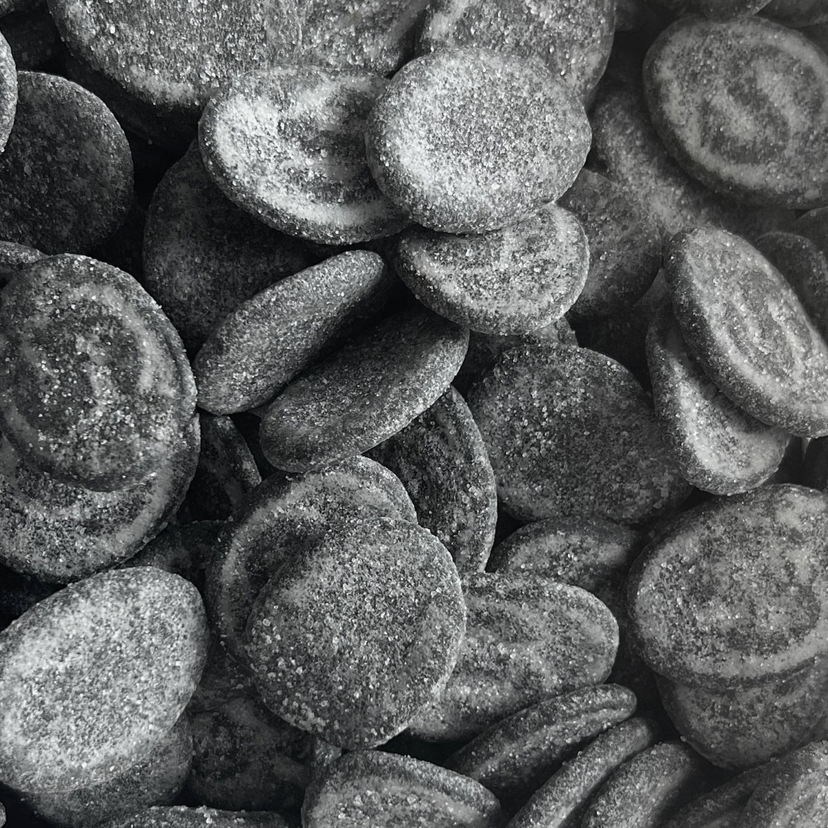 S-Ovals Super Salty — Super salty licorice with a chewy center and firm bite