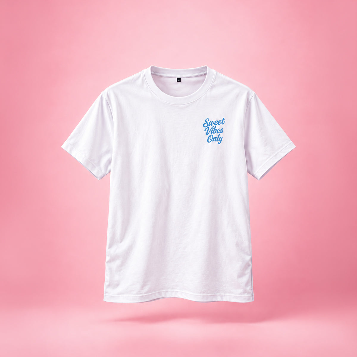 Sweet Vibes Only - Blue Tee — little sweetness, wherever the day takes you, view 4